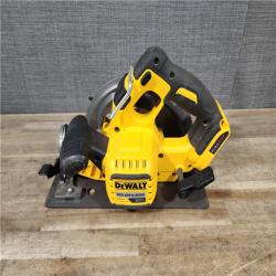 HOUSTON LOCATION - AS-IS DEWALT FLEXVOLT 60V MAX Cordless Brushless 7-1/4 in. Circular Saw with Brake (Tool Only)