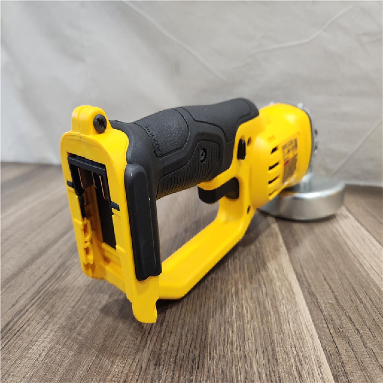 AS-IS- DEWALT 20V MAX Cordless 4.5 in. - 5 in. Angle Grinder (Tool Only)