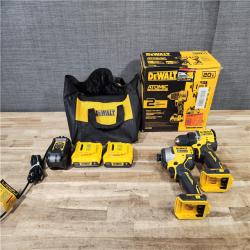 HOUSTON LOCATION - AS-IS DEWALT ATOMIC 20-Volt MAX Lithium-Ion Cordless Combo Kit