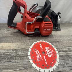 AS-IS Milwaukee FUEL 18V Lithium-Ion Cordless 7-1/4 in. Rear Handle Circular Saw (Tool-Only)