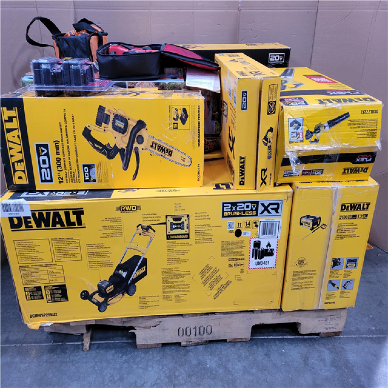 CALIFORNIA AS-IS TOOL PALLET