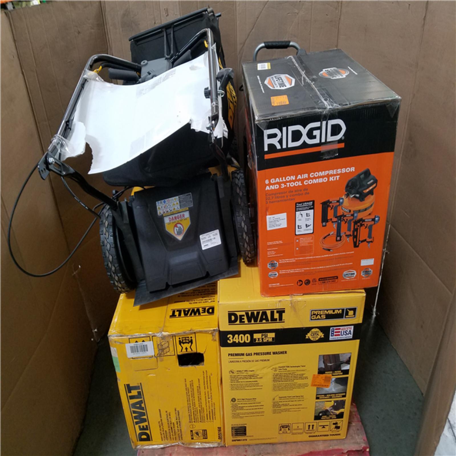 CALIFORNIA AS-IS OUTDOOR POWER EQUIPMENT