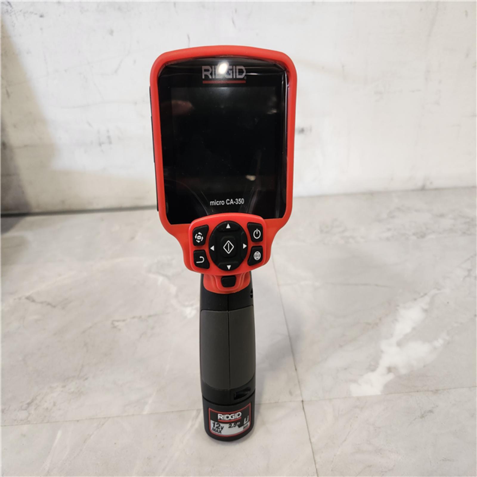 Phoenix NEW RIDGID CA-350 Micro Visual Inspection & Diagnostic Handheld Camera  3.5 in. Color Display w/ 3 Ft. Cable (Capable of Extending)
