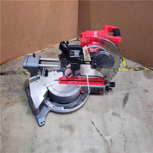 HOUSTON LOCATION - AS-IS M18 FUEL 18V Lithium-Ion Brushless Cordless 12 in. Dual Bevel Sliding Compound Miter Saw (Tool-Only)