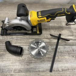 AS-IS DEWALT ATOMIC 20V MAX Cordless Brushless 4-1/2 in. Circular Saw (Tool Only)
