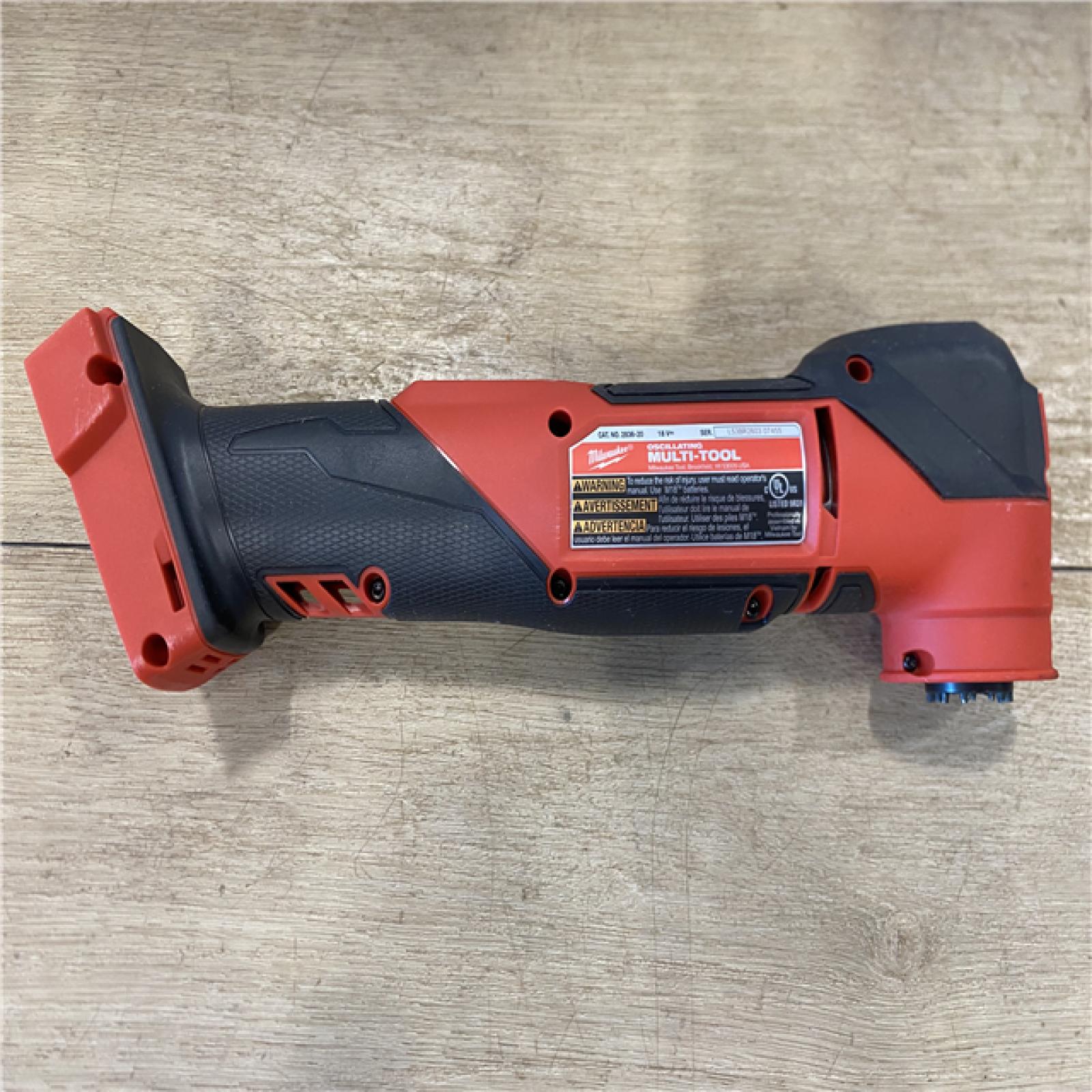 AS-IS Milwaukee FUEL 18V Lithium-Ion Cordless Brushless Oscillating Multi-Tool (Tool-Only)