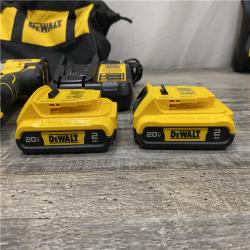 AS-IS DEWALT ATOMIC 20-Volt MAX Lithium-Ion Cordless Combo Kit