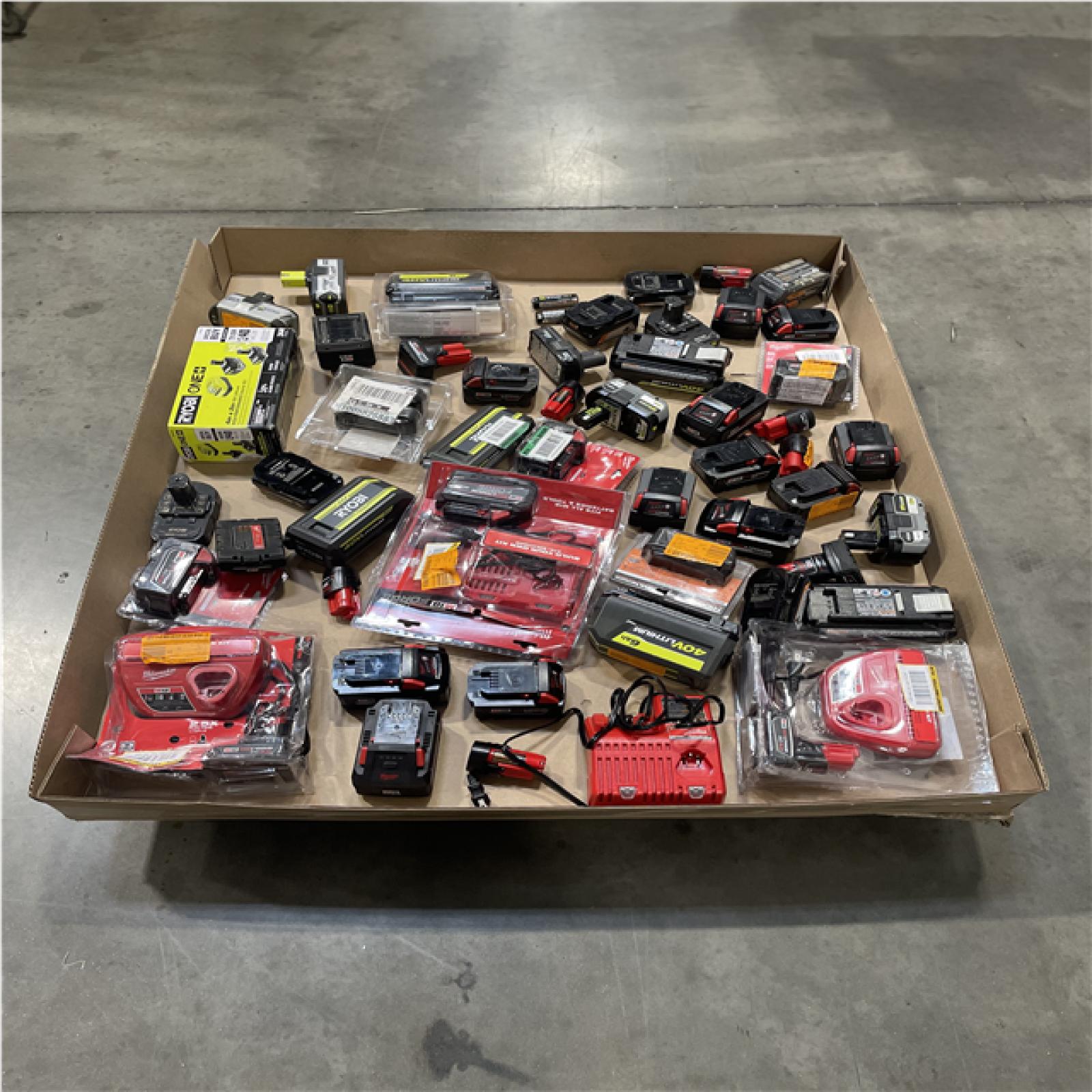 DALLAS LOCATION- AS-IS MIXED BATTERY PALLET 