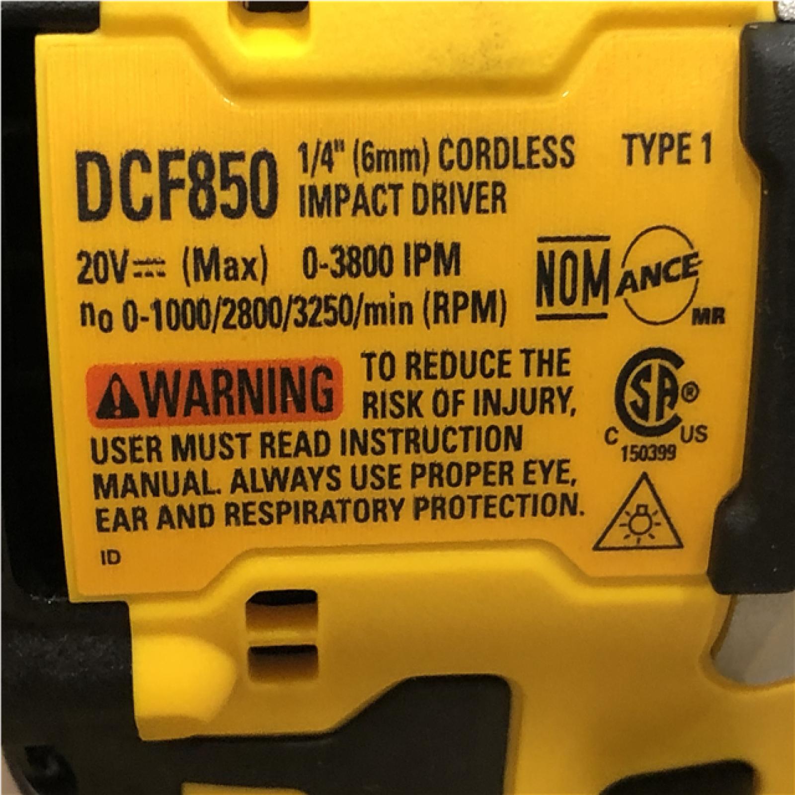 AS-IS DEWALT ATOMIC 20V MAX Lithium-Ion Cordless 2-Tool Combo Kit