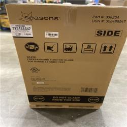 DALLAS LOCATION- Seasons® 5.2 Cu. Ft. Freestanding Electric Range, Glass Top, White