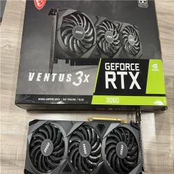 AS-IS MSI GeForce RTX 3060 Ventus 3X 12G OC NVIDIA