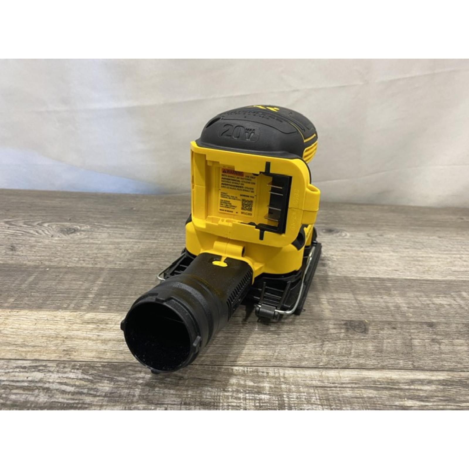 AS-IS DEWALT 20V MAX XR Cordless Brushless 1/4 Sheet Variable Speed Sander (Tool Only)