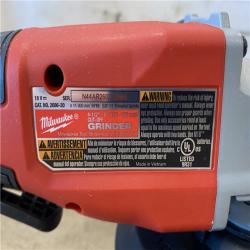 AS-IS Milwaukee 18V Lithium-Ion Brushless Cordless 4-1/2 in./5 in. Grinder w/Paddle Switch (Tool-Only)