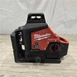 AS-IS Milwaukee-3632-21 M12 Green Beam Laser 360° 3-Plane Kit