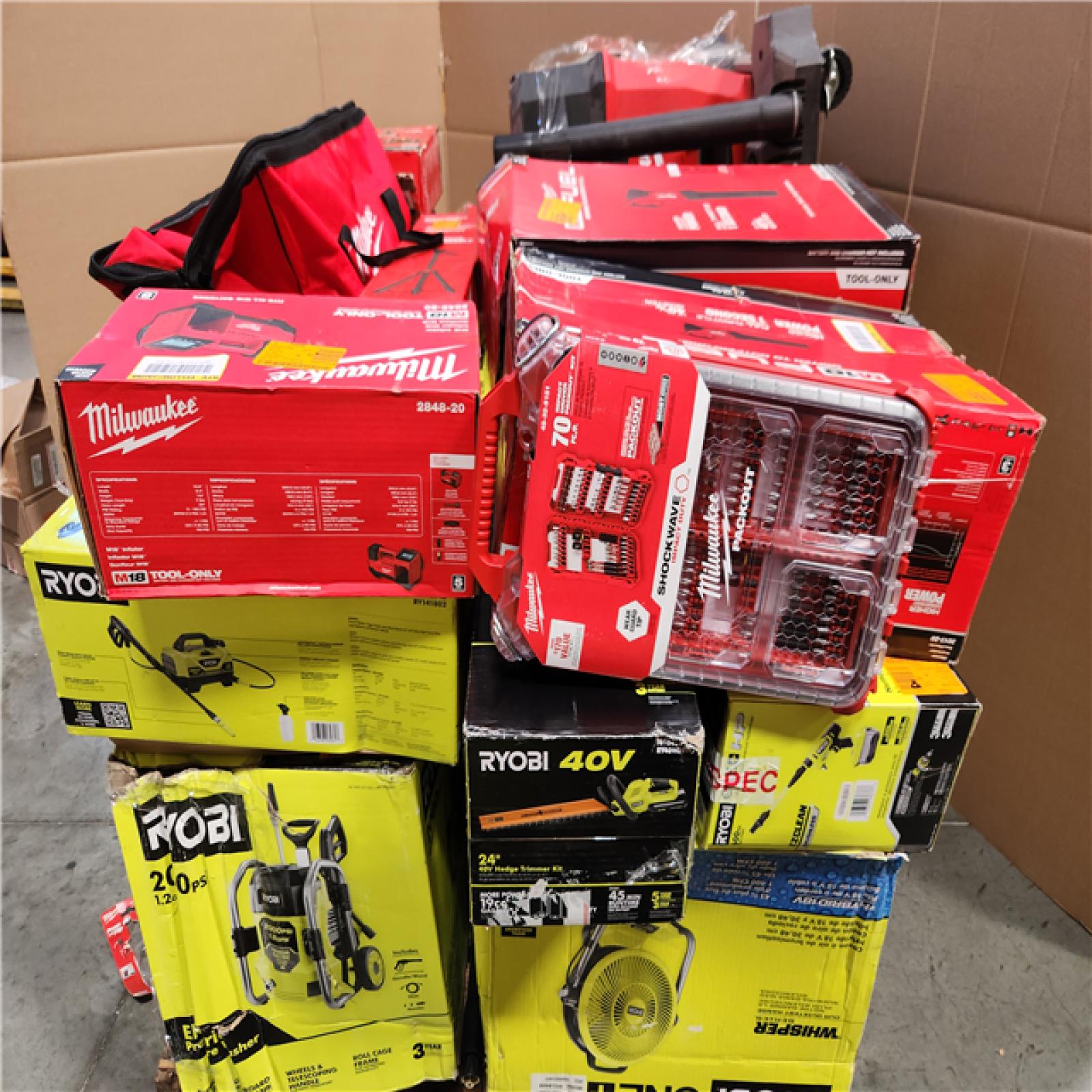 CALIFORNIA AS-IS TOOL PALLET