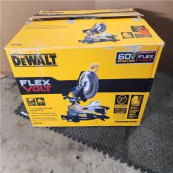 HOUSTON LOCATION - AS-IS DEWALT 60V Lithium-Ion 12 in. Cordless Sliding Miter Saw (Tool Only)