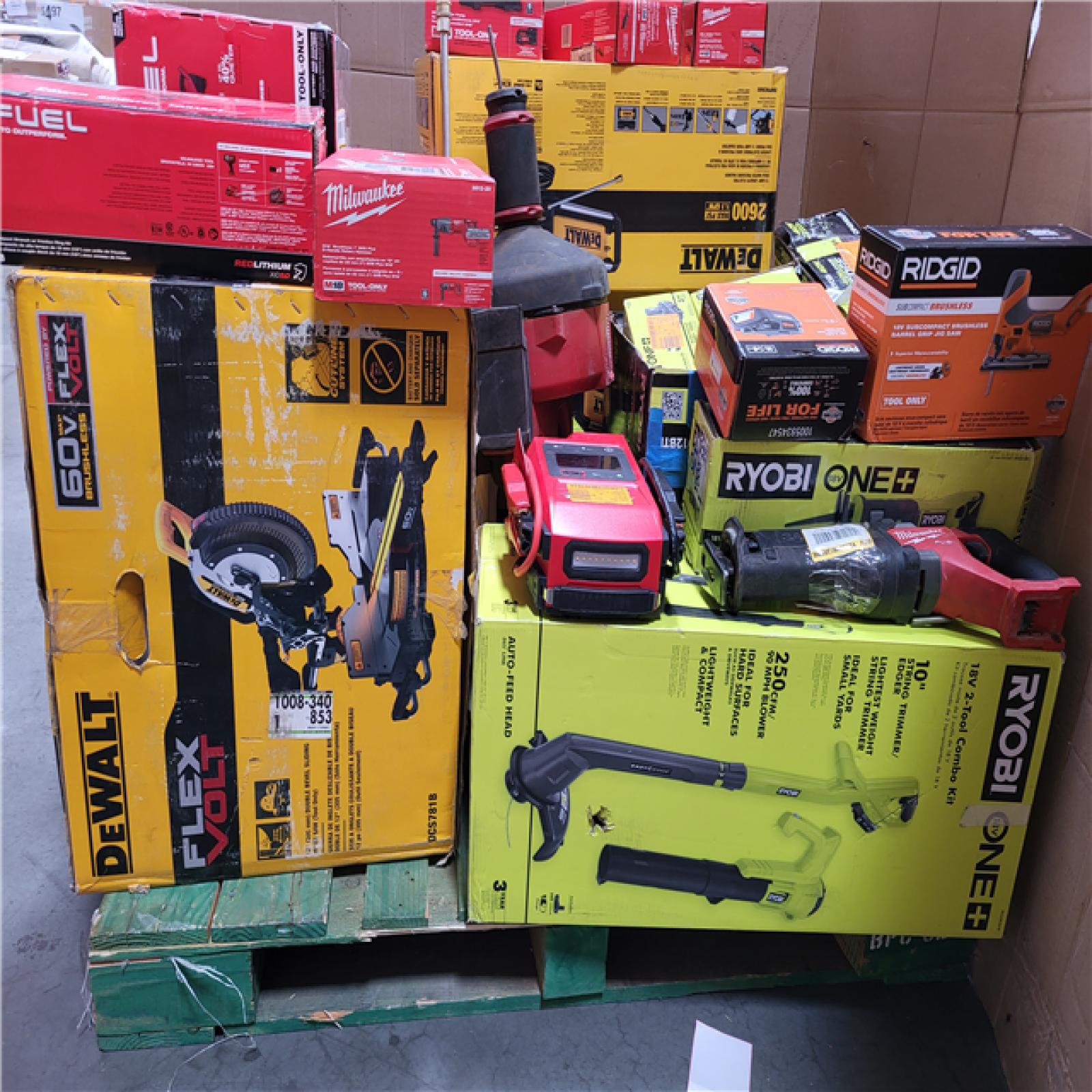 CALIFORNIA AS-IS TOOL PALLET