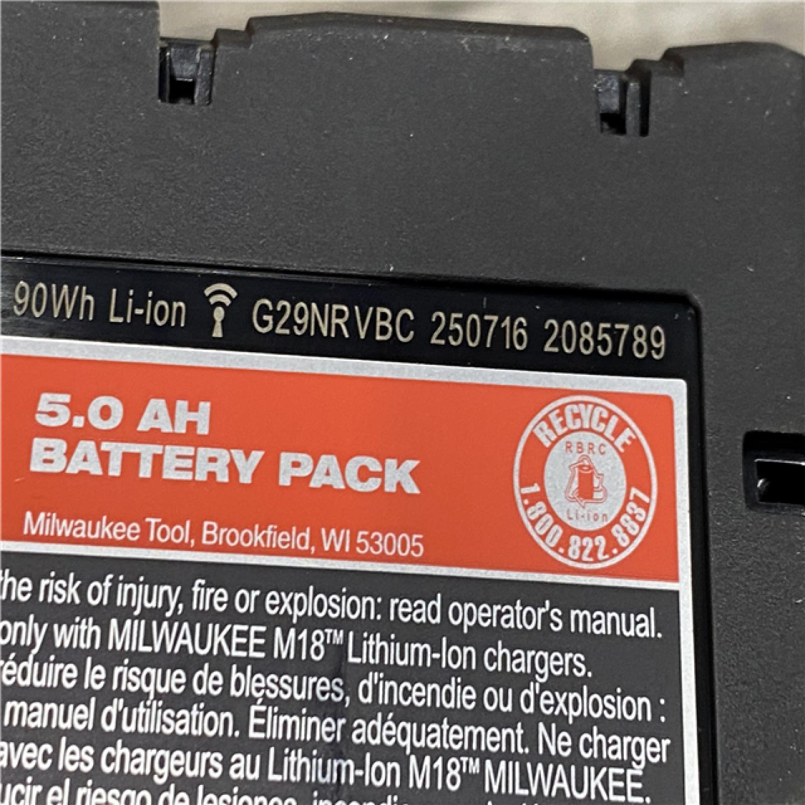 AS-IS Milwaukee FUEL 18V Lithium-Ion Brushless Cordless Hammer Drill and Impact Driver Combo Kit