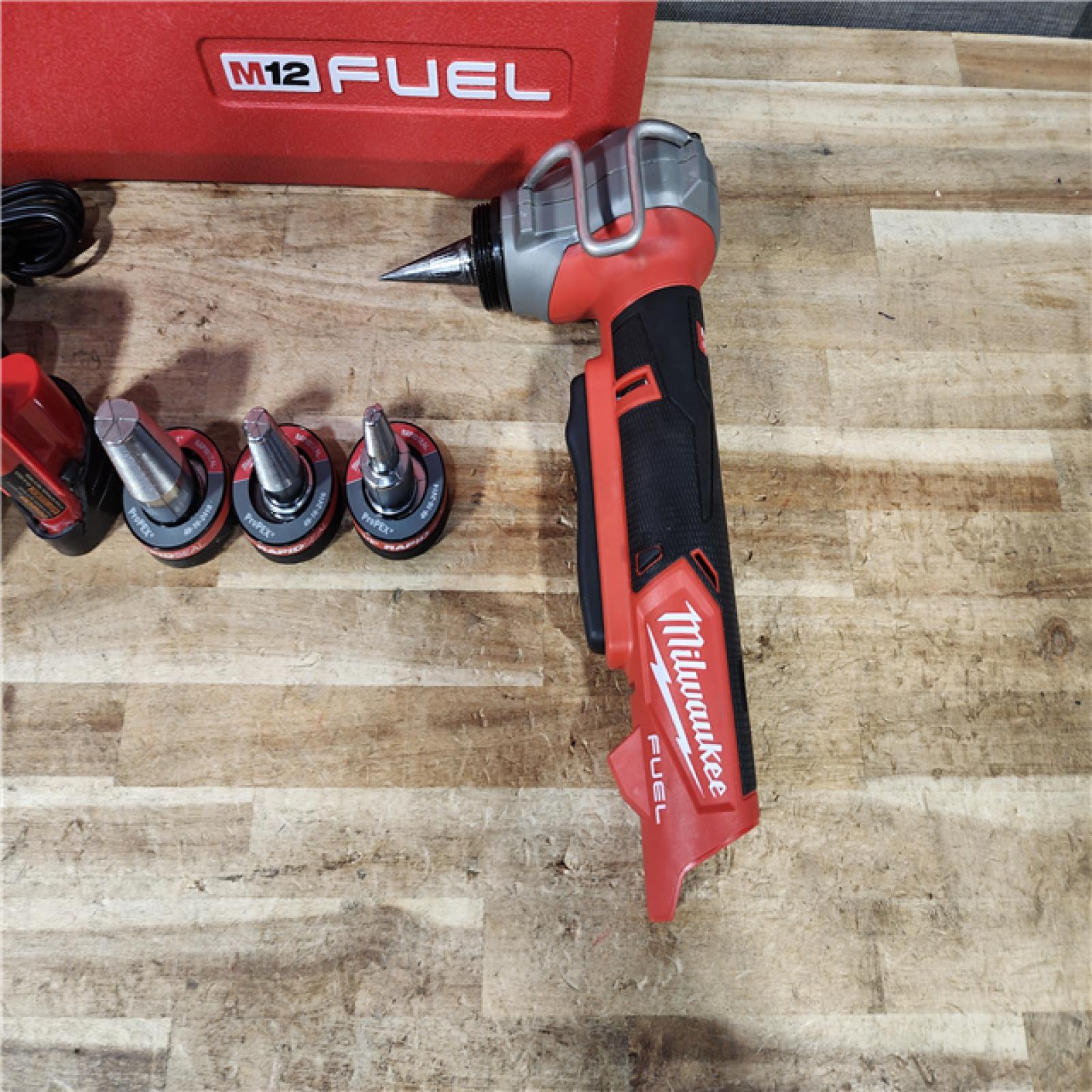HOUSTON LOCATION - AS - IS Milwaukee M12 FUEL ProPEX Expander Tool Kit with 1/2 in. - 1 in.