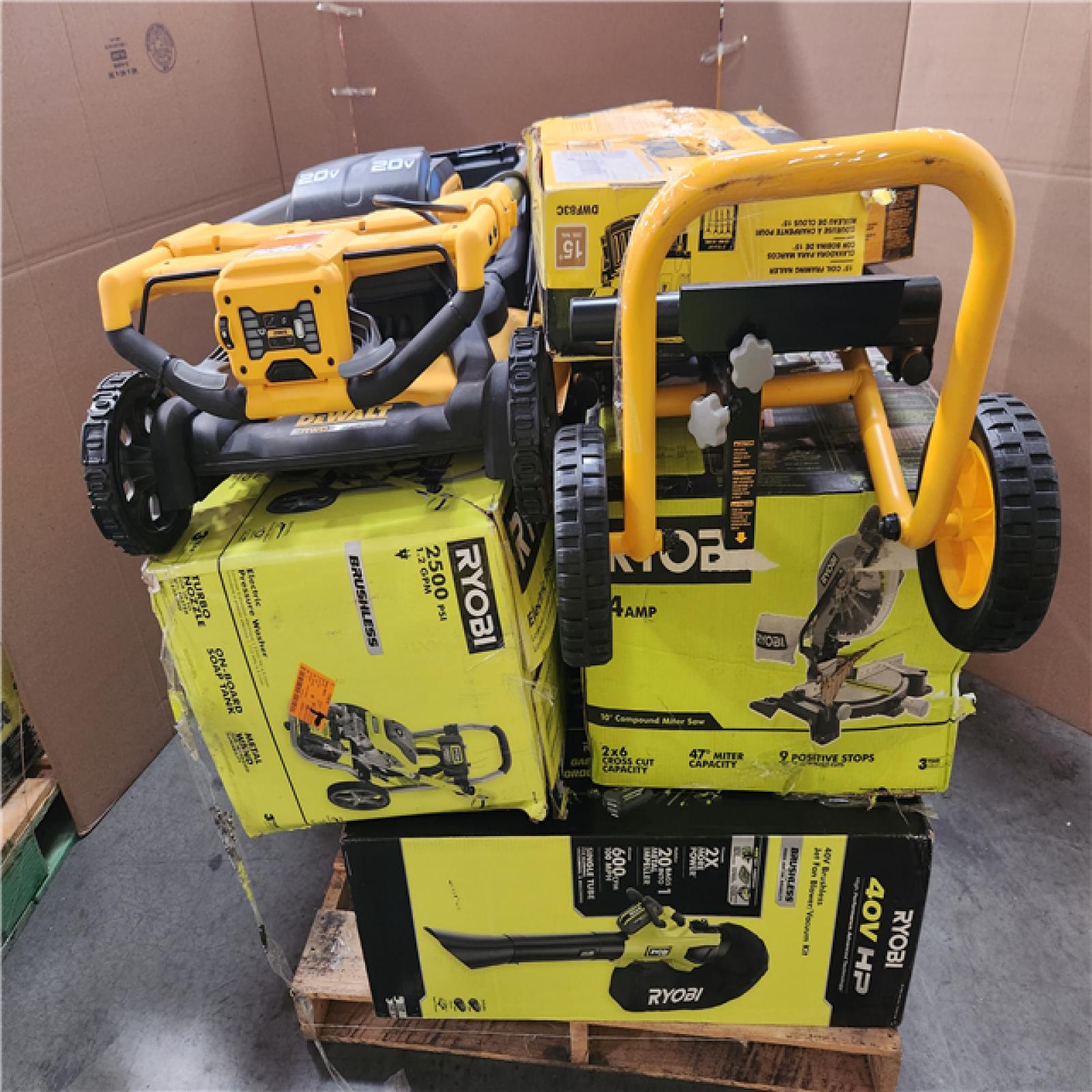 CALIFORNIA AS-IS TOOL PALLET