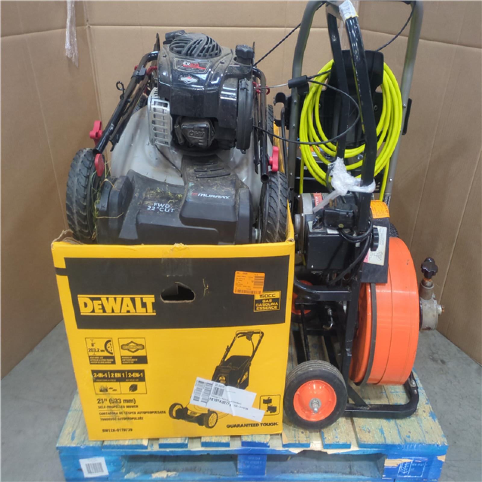 CALIFORNIA AS-IS OUTDOOR POWER EQUIPMENT