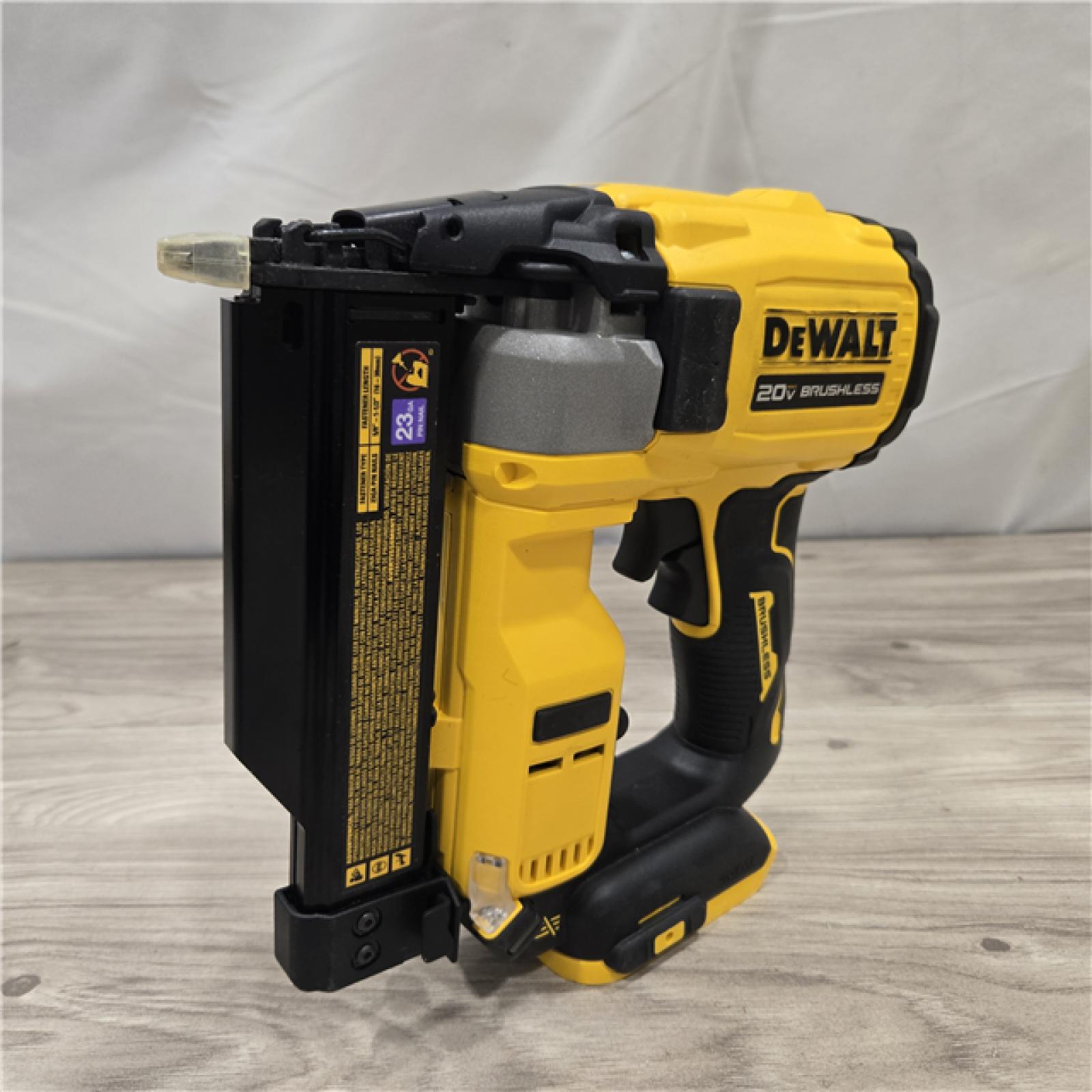 AS-IS DeWalt DCN623D1 20V MAX Atomic Compact Cordless Pin Nailer Kit