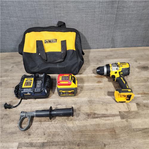HOUSTON LOCATION - AS-IS Dewalt FLEXVOLT 20 Volt 1/2 in. Brushless Cordless Hammer Drill/Driver Kit (Battery & Charger)