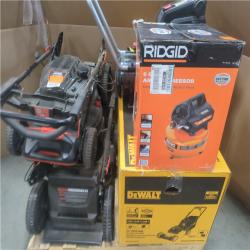 California AS-IS OUTDOOR POWER EQUIPMENT