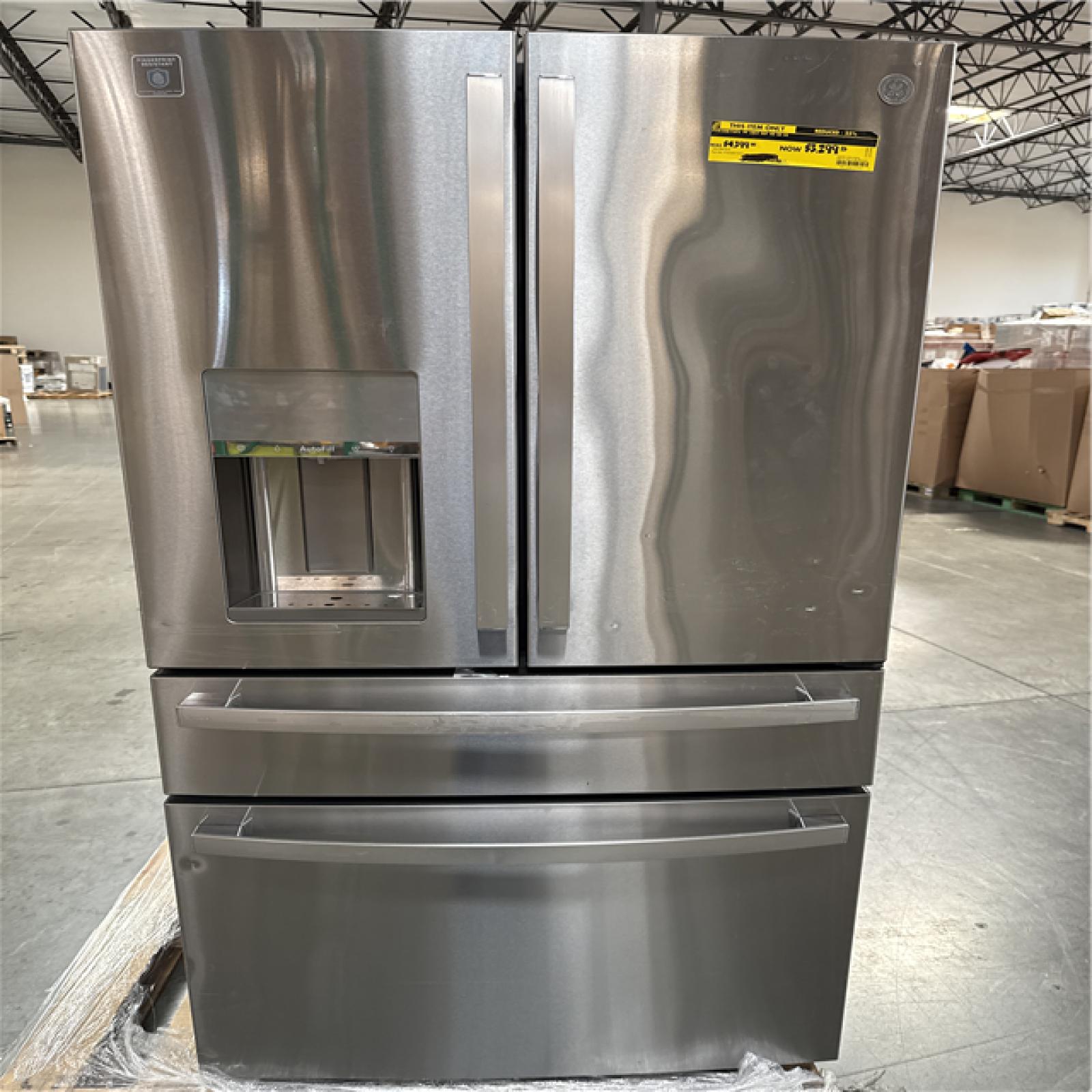 California AS-IS GE Refrigerator Model # PVD28BYNBFS