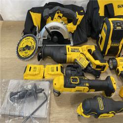 AS-IS DEWALT 20V MAX Cordless 9 Tool Combo Kit