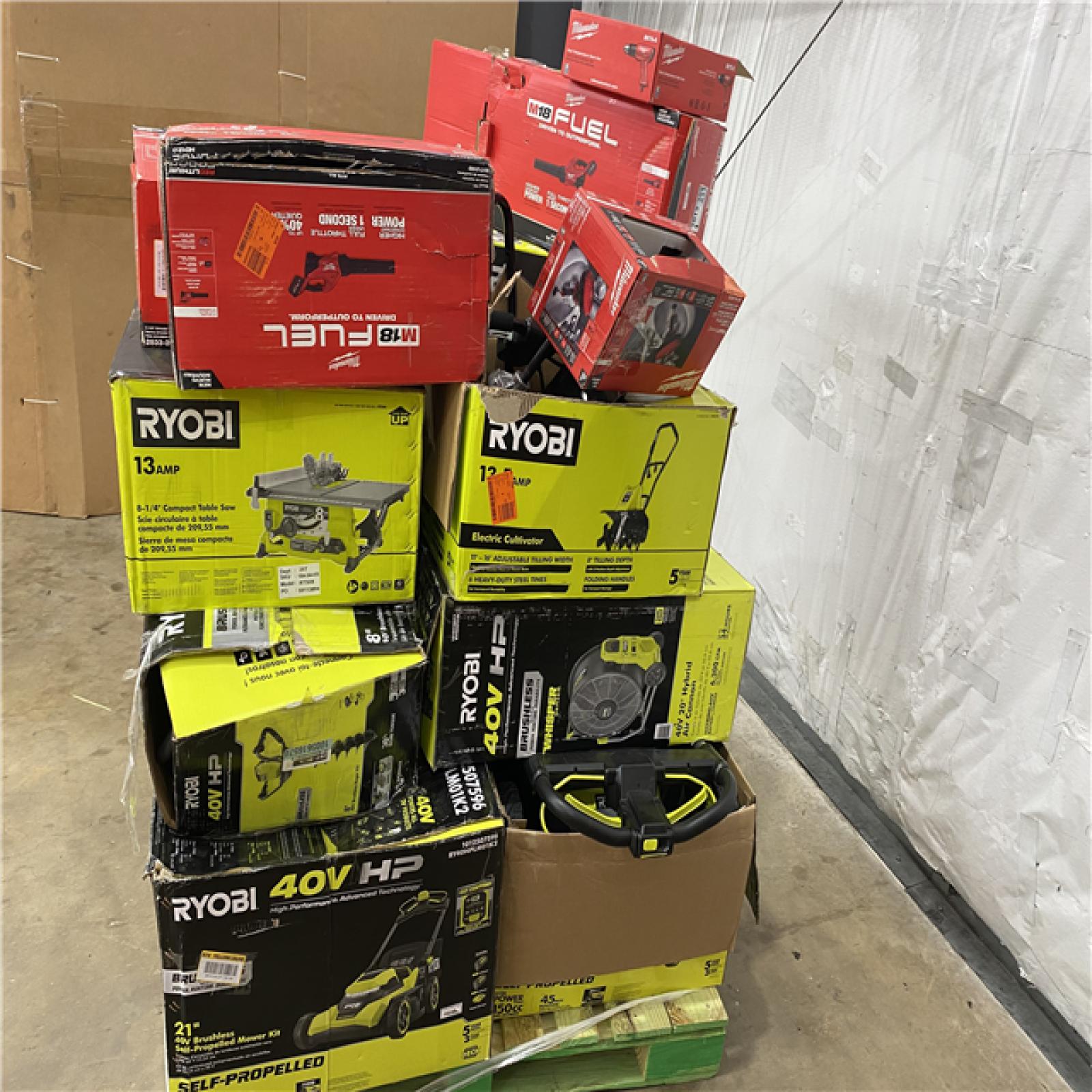 Houston Location AS IS - Tool Pallet