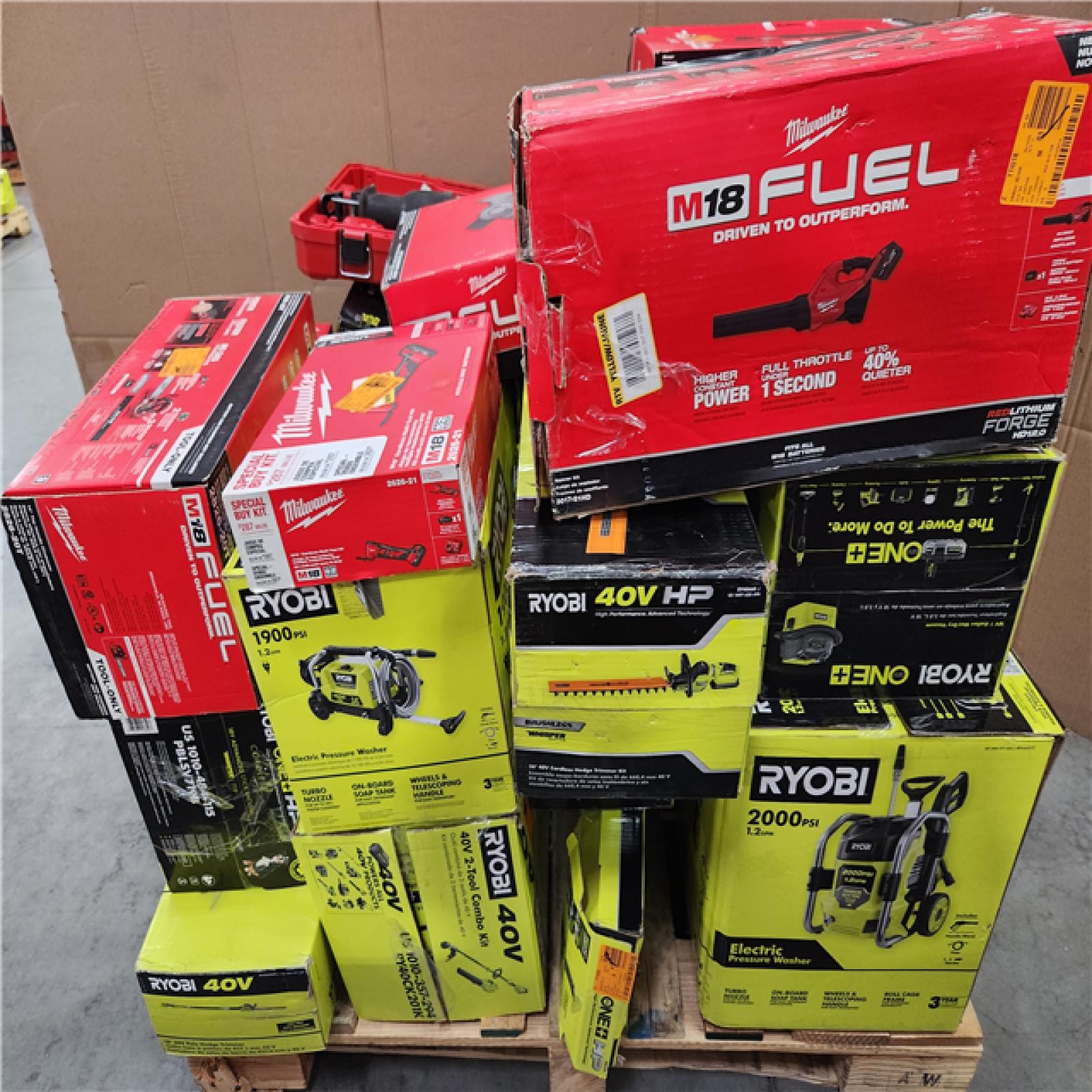 CALIFORNIA AS-IS TOOL PALLET