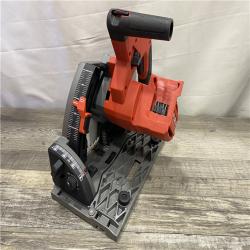 AS-IS Milwaukee  FUEL 18V Lithium-Ion Cordless Brushless 6-1/2 in. Plunge Cut Track Saw (Tool-Only)