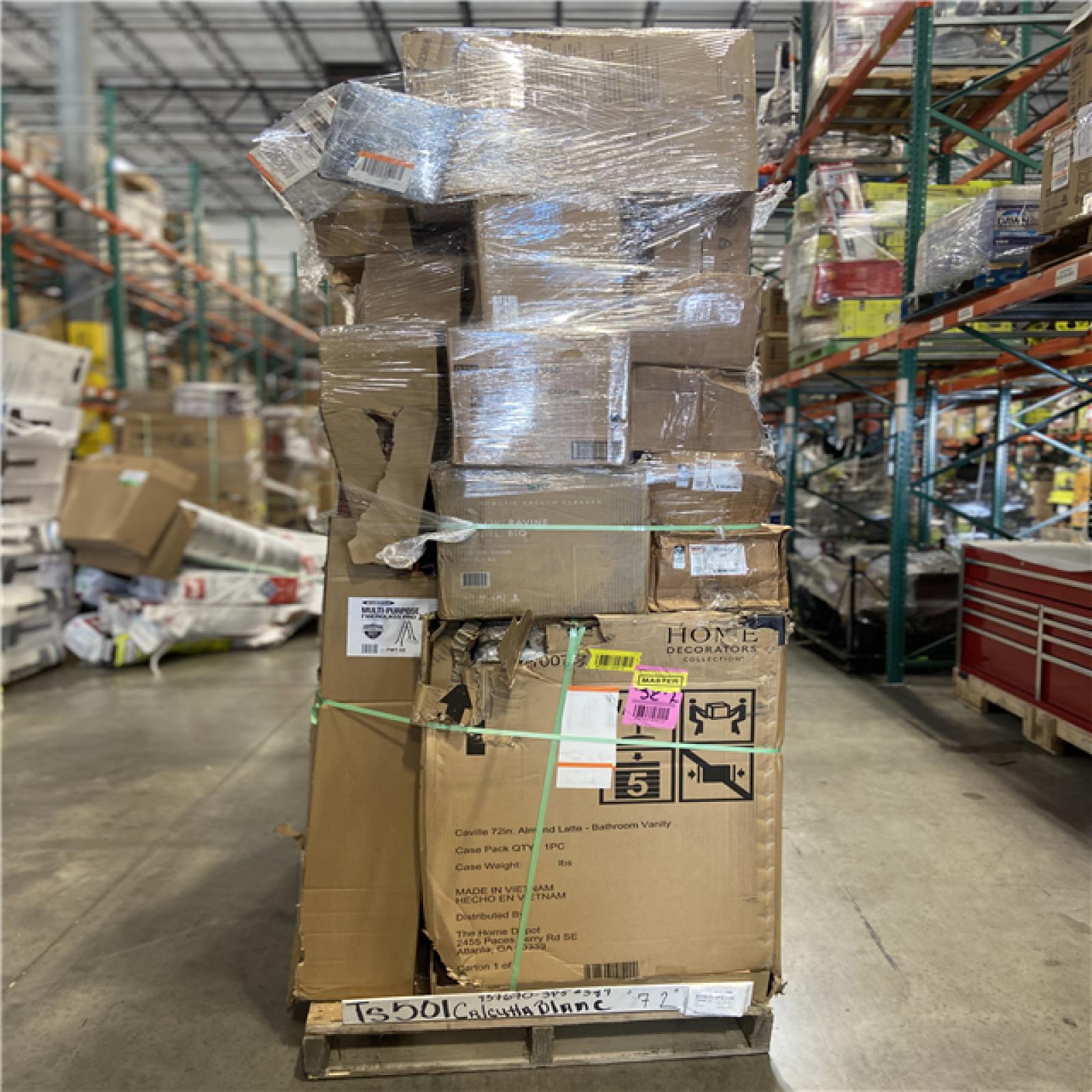 DALLAS LOCATION - AS-IS HOME IMPROVEMENT PALLET