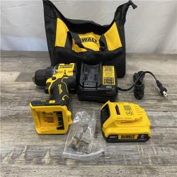 AS-IS DEWALT Atomic 20V Lithium-Ion Cordless Compact 1/2 in. Drill/Driver Kit