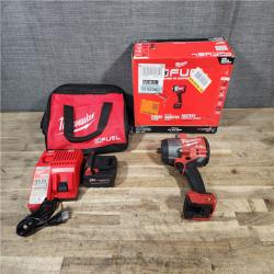HOUSTON LOCATION - AS-IS Milwaukee FUEL 18V Lithium-Ion Brushless Cordless 1/2 in. Impact Wrench w/Friction Ring Kit