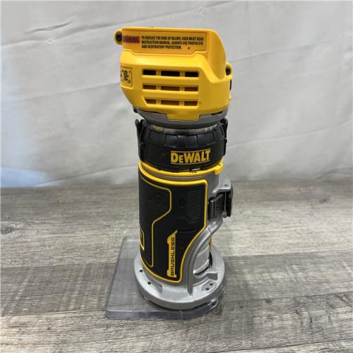 AS-IS DEWALT 20V MAX XR Cordless Brushless Fixed Base Compact Router (Tool Only)