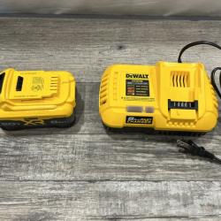 AS-IS DEWALT 20V MAX XR Power-Pack Lithium-Ion Starter Kit with 8. 0Ah Battery and Charger