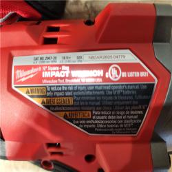 HOUSTON LOCATION - AS - IS Milwaukee FUEL 18V Lithium-Ion Brushless Cordless 1/2 in. Impact Wrench w/Friction Ring Kit