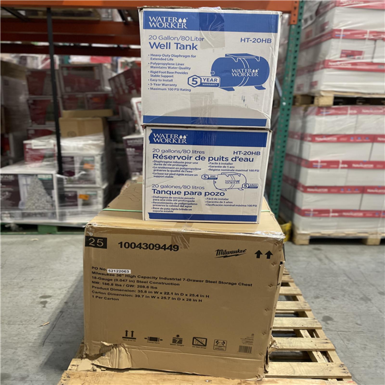 DALLAS LOCATION- AS-IS HOME IMPROVEMENT PALLET