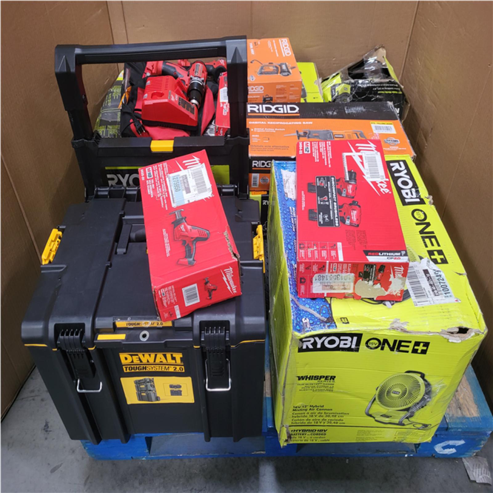 CALIFORNIA AS-IS TOOL PALLET