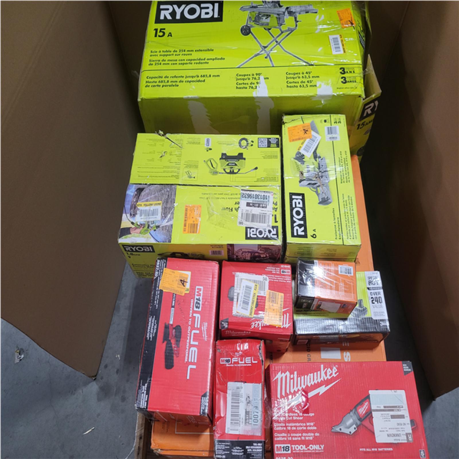 CALIFORNIA AS-IS TOOL PALLET