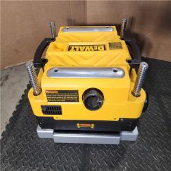 HOUSTON LOCATION - AS-IS DEWALT 15 Amp Corded 13 in. Heavy-Duty 2-Speed Bench Planer