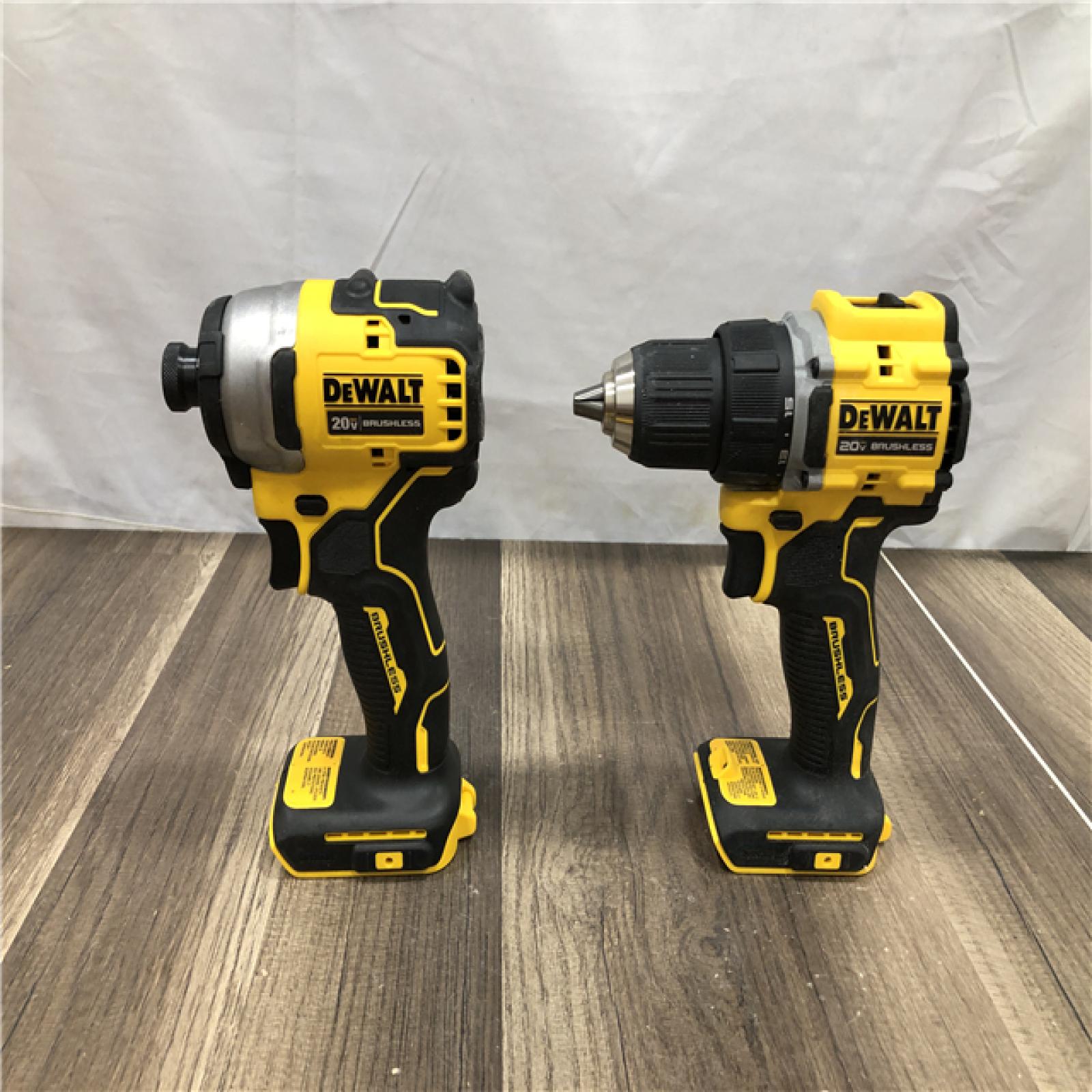 AS-IS DEWALT ATOMIC 20-Volt MAX Lithium-Ion Cordless Combo Kit