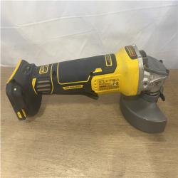 AS-IS DEWALT 20V XR Cordless 4-1/2. in. to 5 in. Variable Speed Angle Grinder (Tool Only)