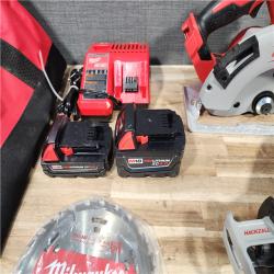 HOUSTON LOCATION - AS-IS Milwaukee M18 18-Volt Lithium-Ion Brushless Cordless 3-Tool Combo Kit