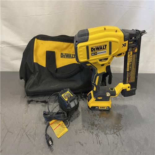 AS-IS - DeWalt 20V MAX XR Lithium-Ion Cordless 18-Gauge Brad Nailer