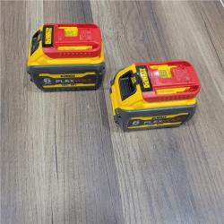 AS-IS DEWALT FLEXVOLT 20-Volt/60-Volt MAX Lithium-Ion 6.0Ah Battery Pack (2-Pack)