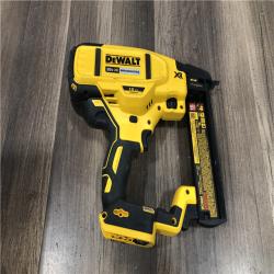 AS-IS DEWALT 20V MAX XR Lithium-Ion Cordless 18-Gauge Narrow Crown Stapler (Tool Only)
