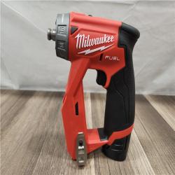 AS-IS- Milwaukee M12 FUEL Lithium-Ion 3/8 in. Cordless Installation Drill Driver Kit (2 Ah)